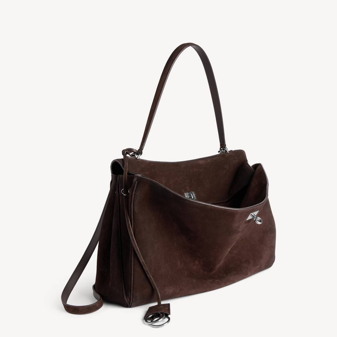 Rodeo Handbag Large in Light Espresso