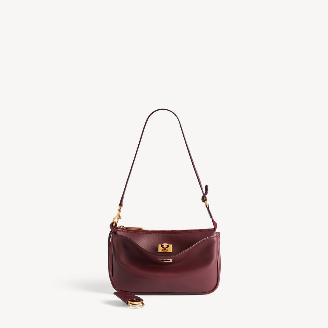 Women's Rodeo Sling Pochette in Dark Burgundy