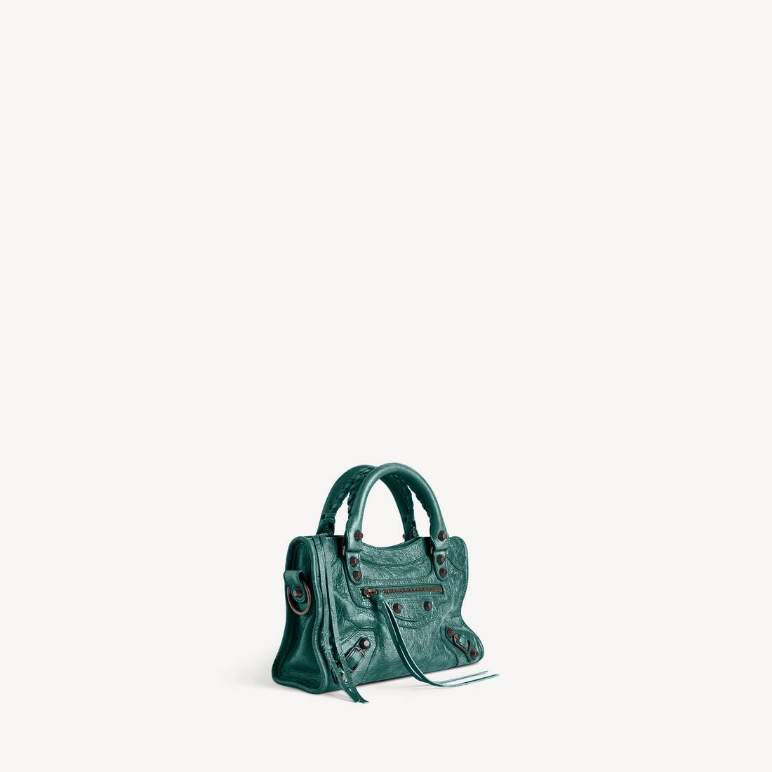 Women's Le City Bag Mini in Dark Emerald