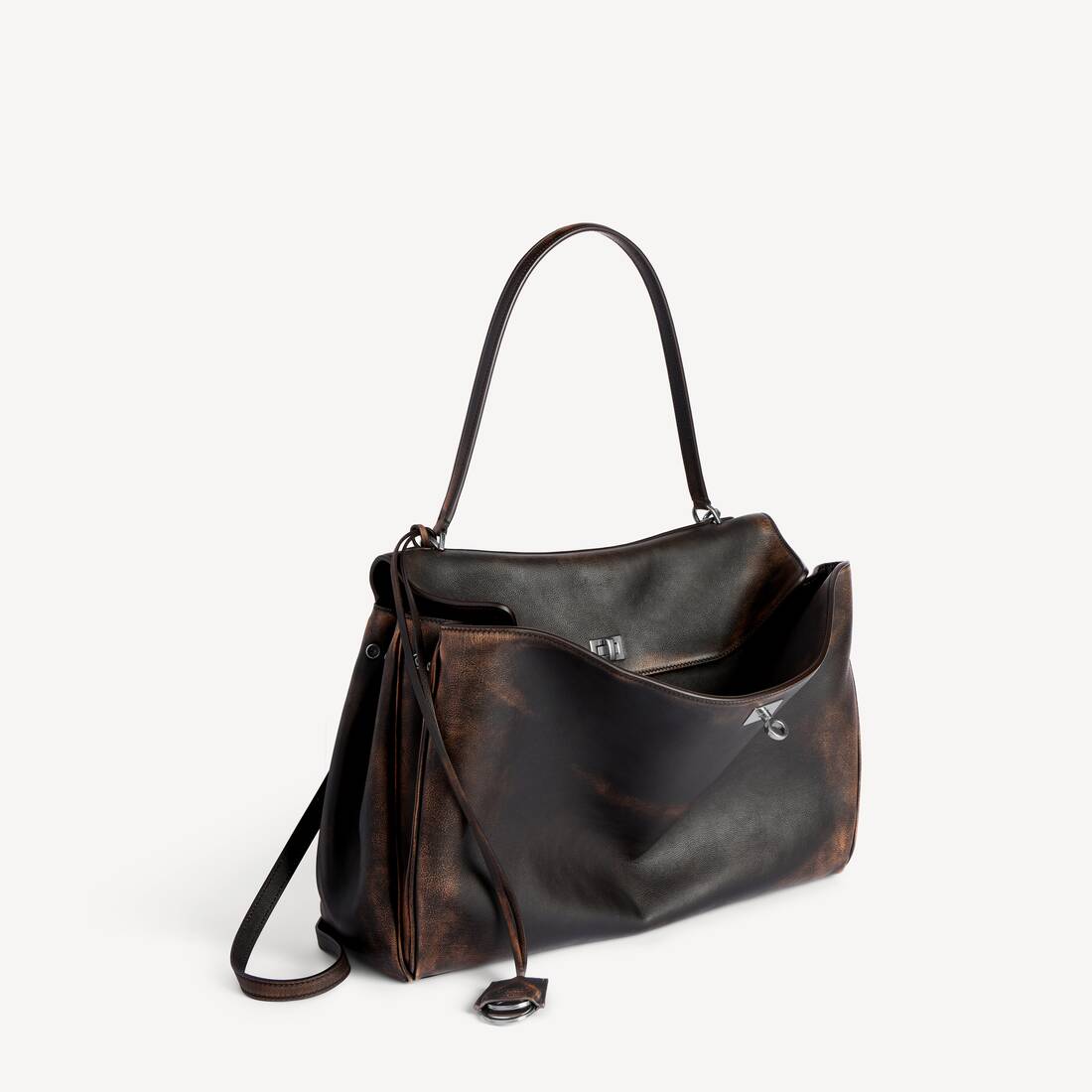Men's Rodeo Handbag Large in Brown