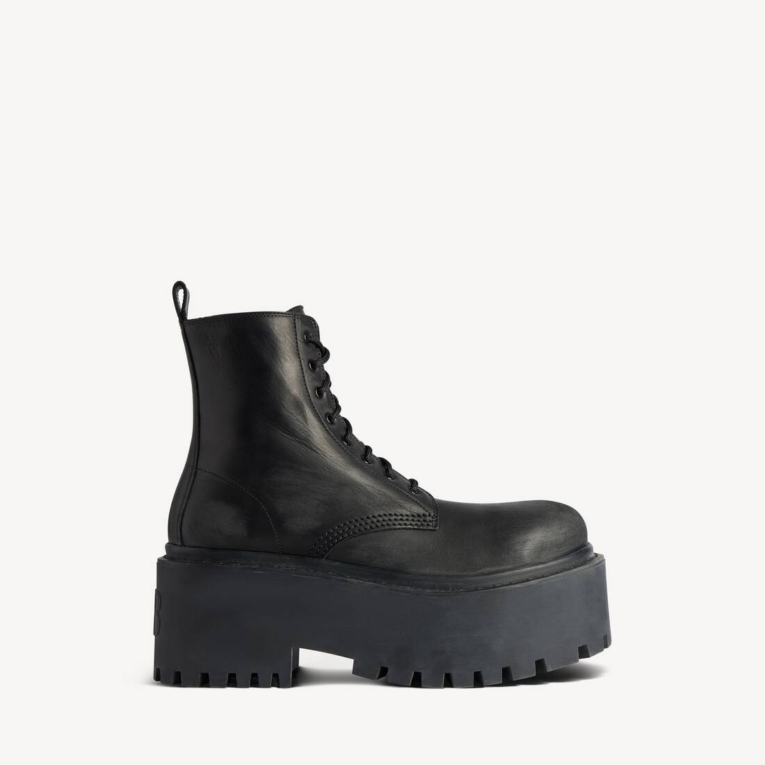 Women's Strike Platform Bootie in Black
