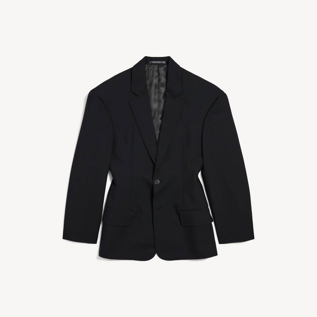 Women's Hourglass Jacket Oversized in Black