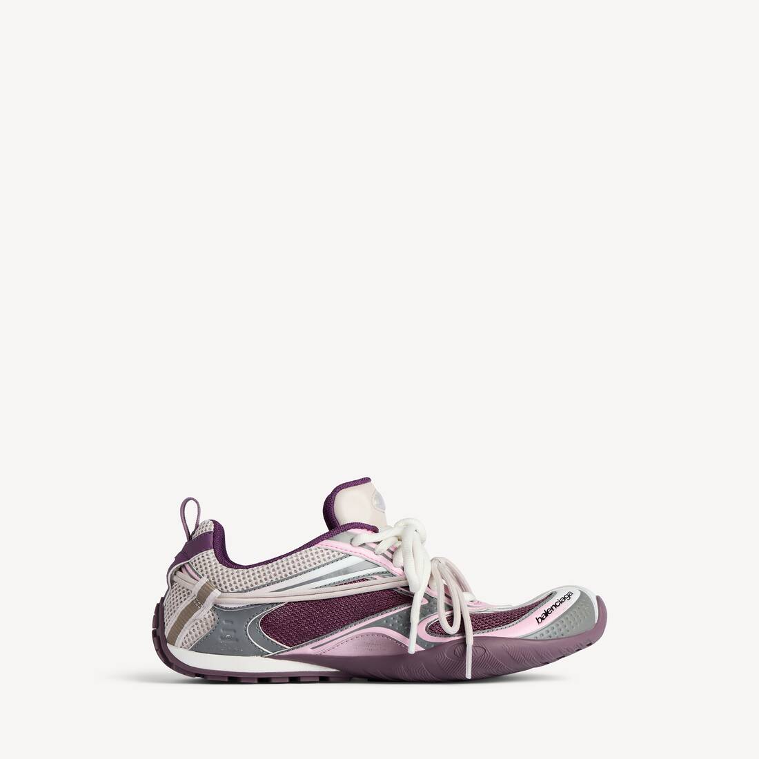 Women's Radar Gradient Lines Sneaker in Purple/grey/pink/white