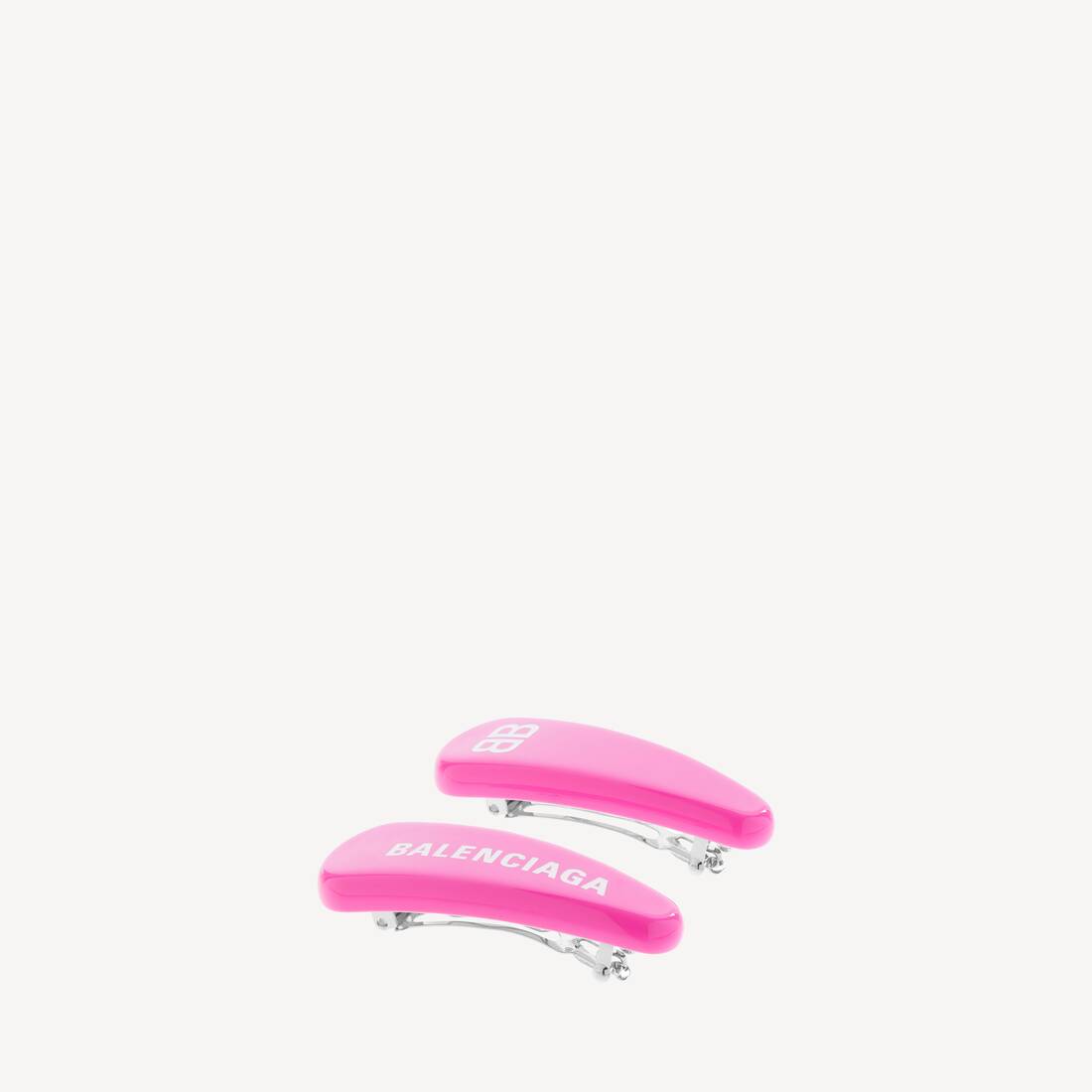 Women's Holli Hair Clip Set in Fuchsia