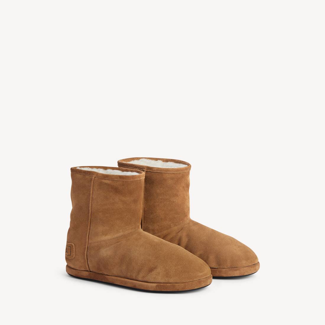 Men's Alaska Soft Bootie in Brown/white