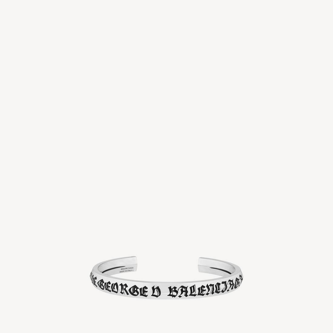 Men's Melrose Cuff in Antique Silver