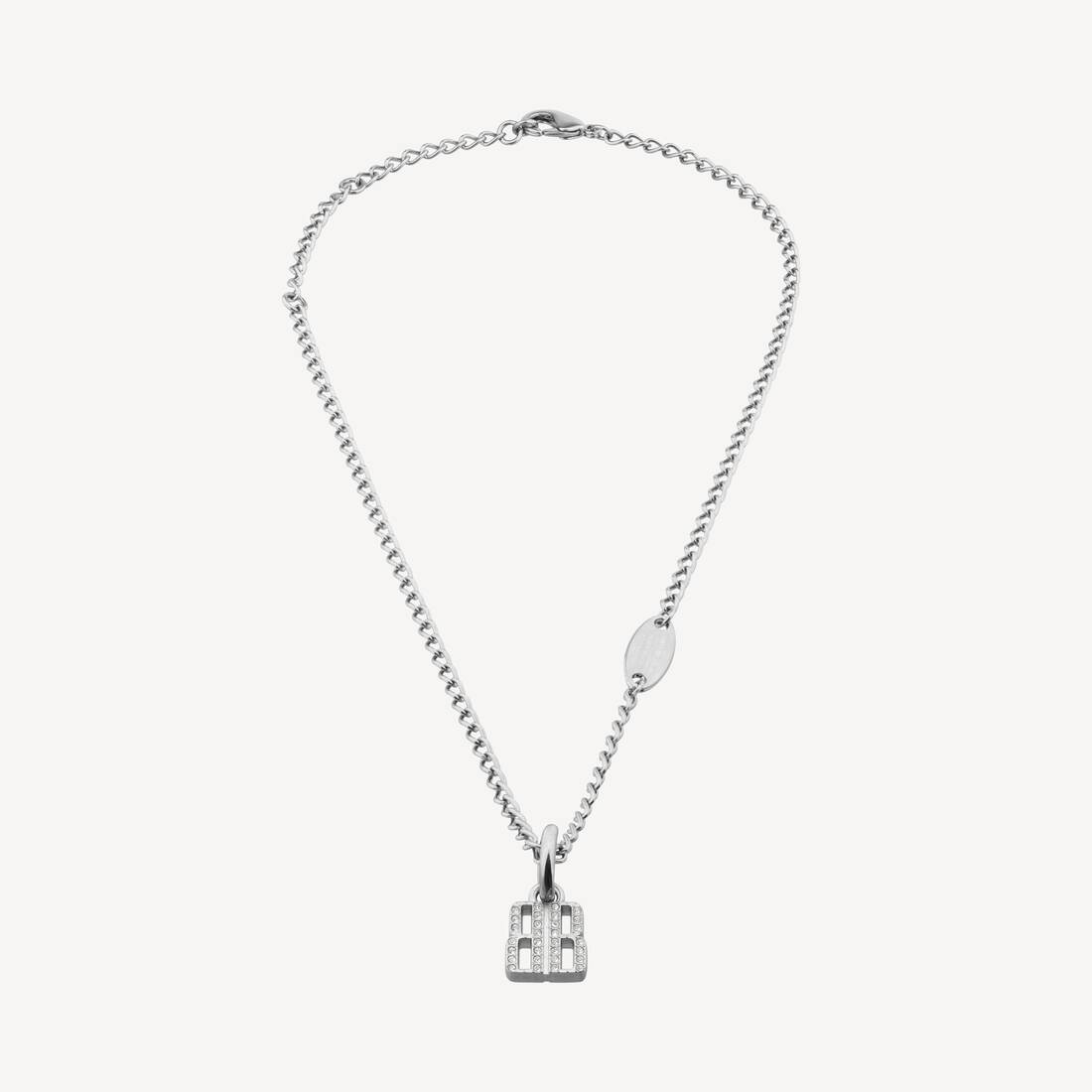 Women's Nano Thin Necklace in Silver