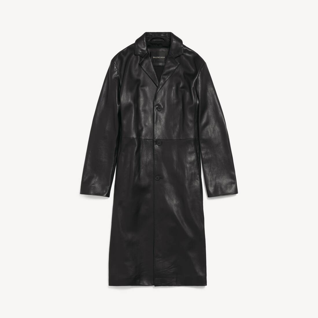Women's Fitted Coat in Black