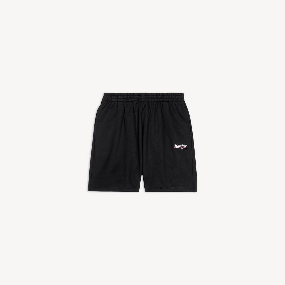 Men's Political Campaign Sweat Shorts in Black