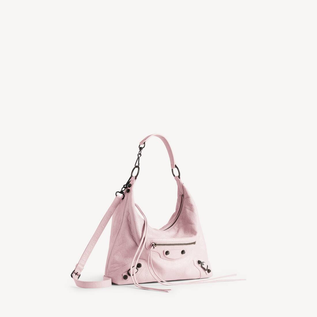 Women's Le City Hobo Bag Small in Petal Pink