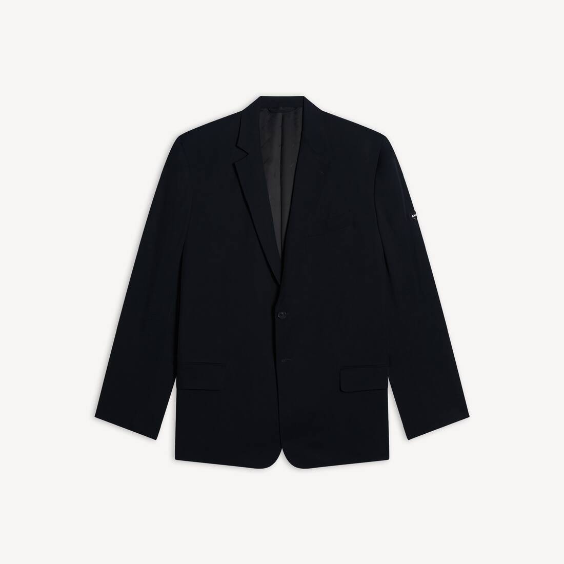 Men's Washed Jacket in Black