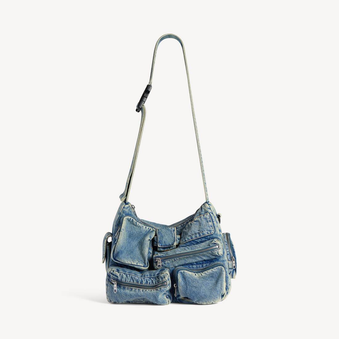 Men's Superbusy Messenger Bag in Vintage Blue