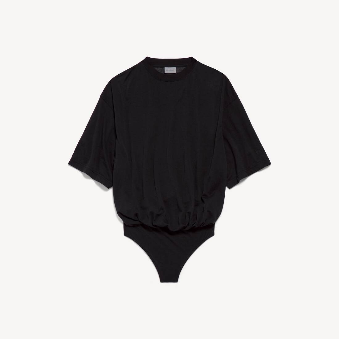 Women's Oversized T-shirt Body in Black