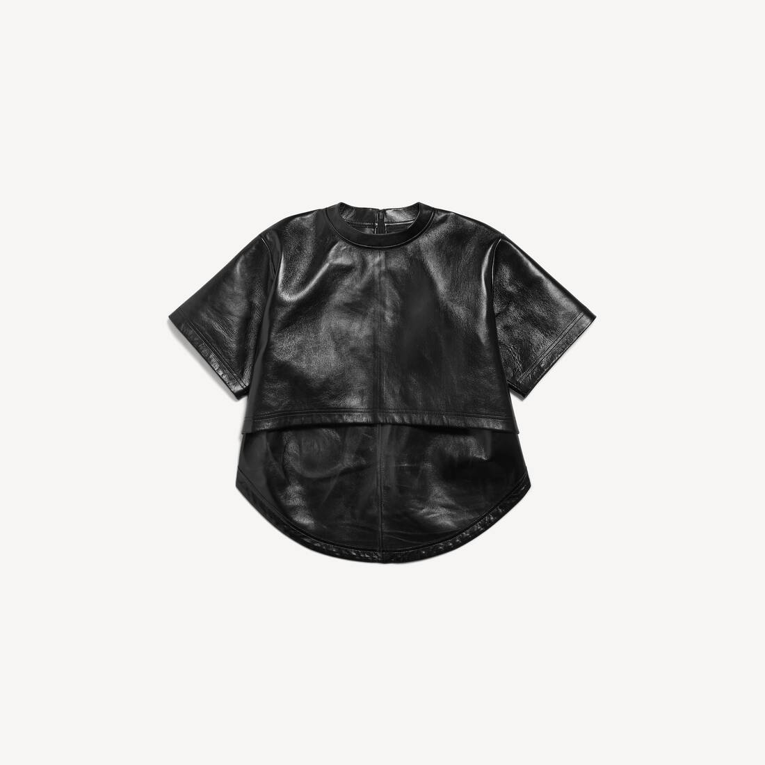 Women's Train Cropped T-shirt in Black