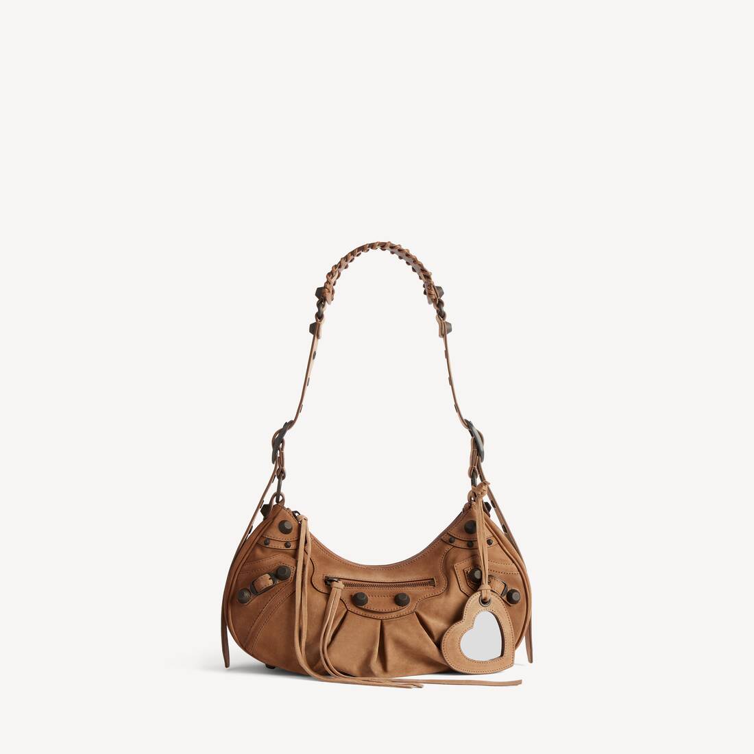Women's Le Cagole Shoulder Bag Small in Camel