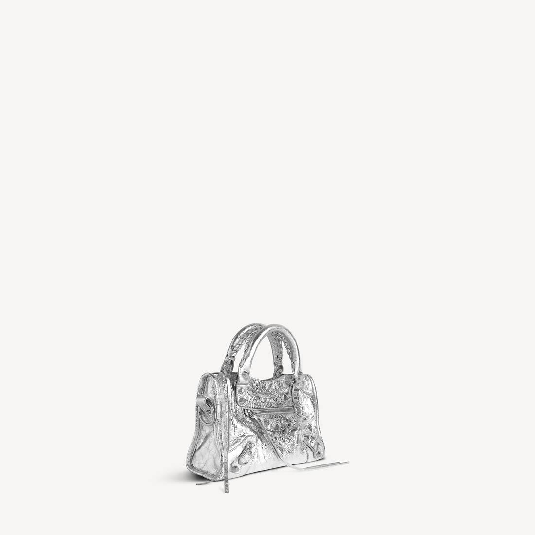 Women's Le City Bag Mini in Silver