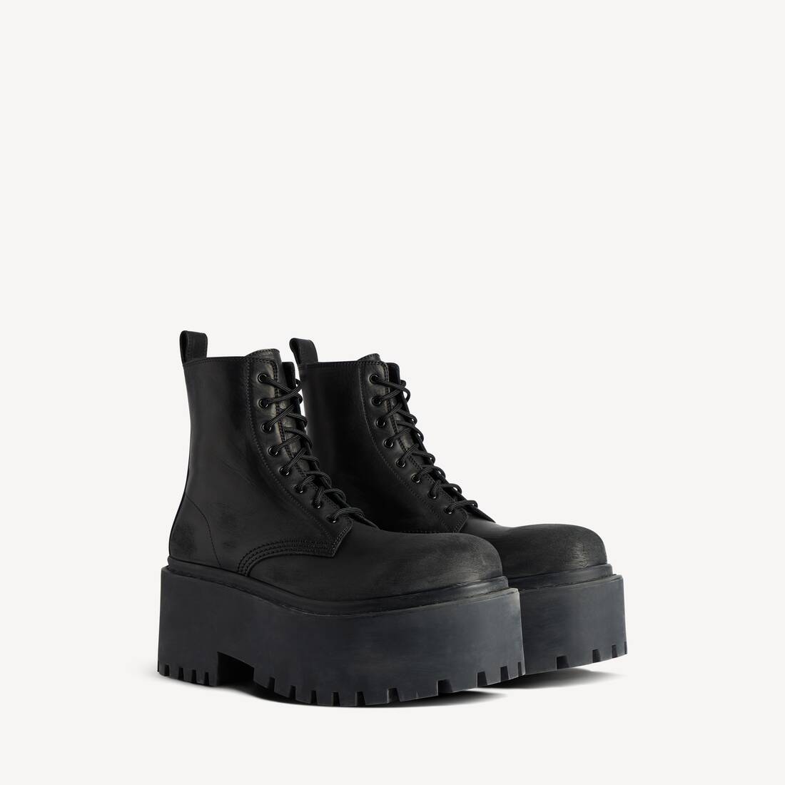 Women's Strike Platform Bootie in Black