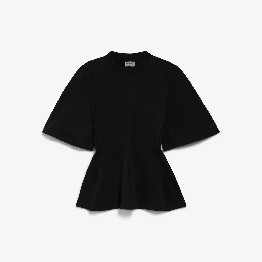 Women's Shaped T-shirt in Black