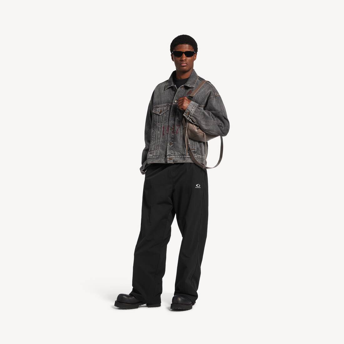 Men's Tracksuit Pants in Black
