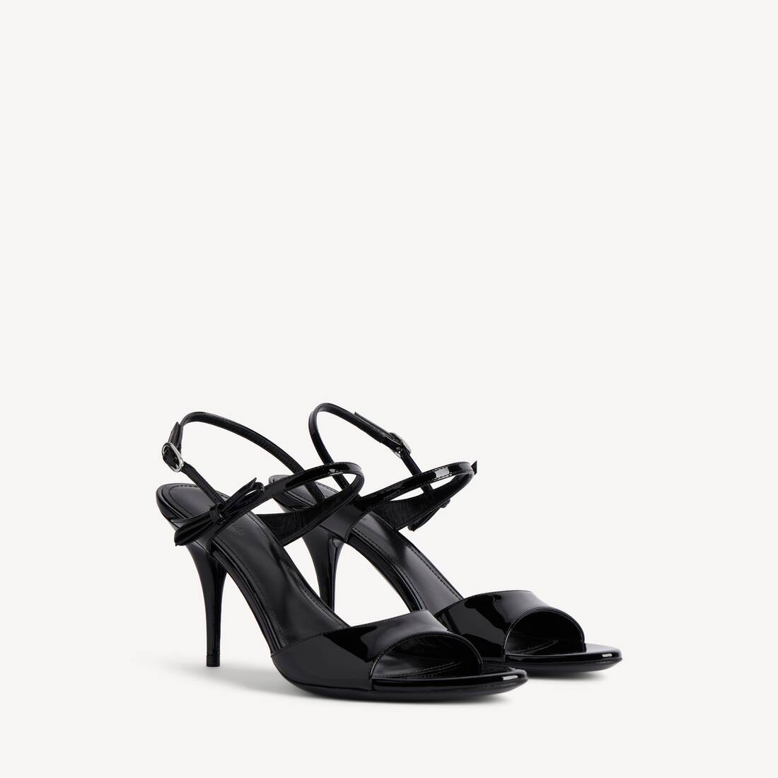 Women's Avenue Bow Sandal in Black/silver