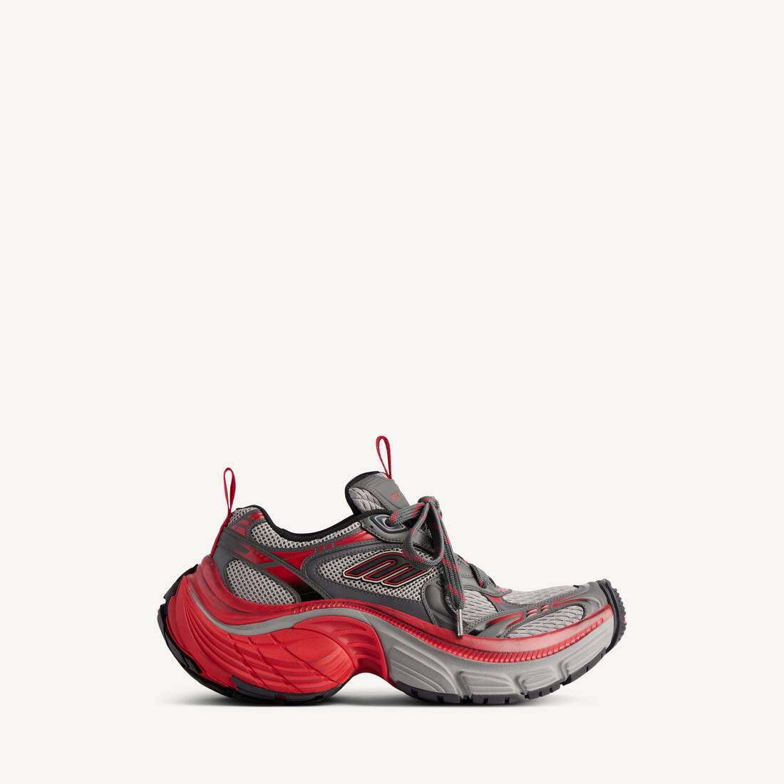Men's 6xl Sneaker in Red/grey/black