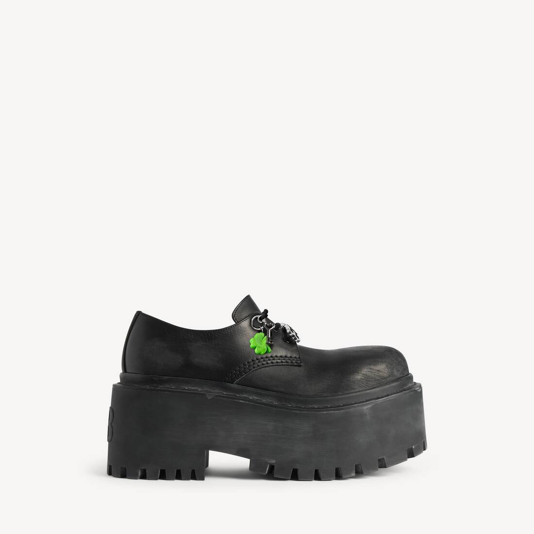Women's Strike Platform Derby With Charms in Black/multicolor