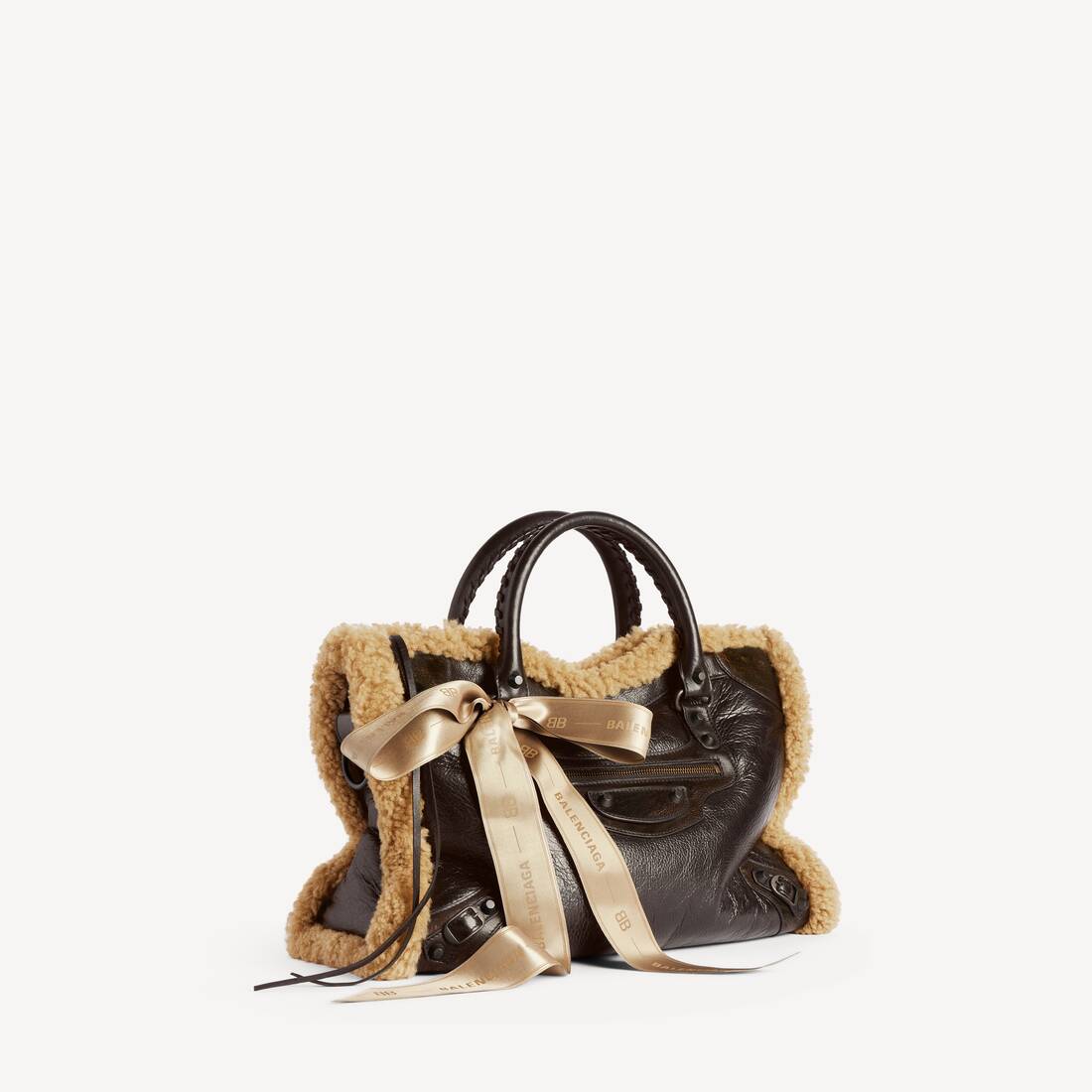 Women's Le City Bag Medium in Brown/beige