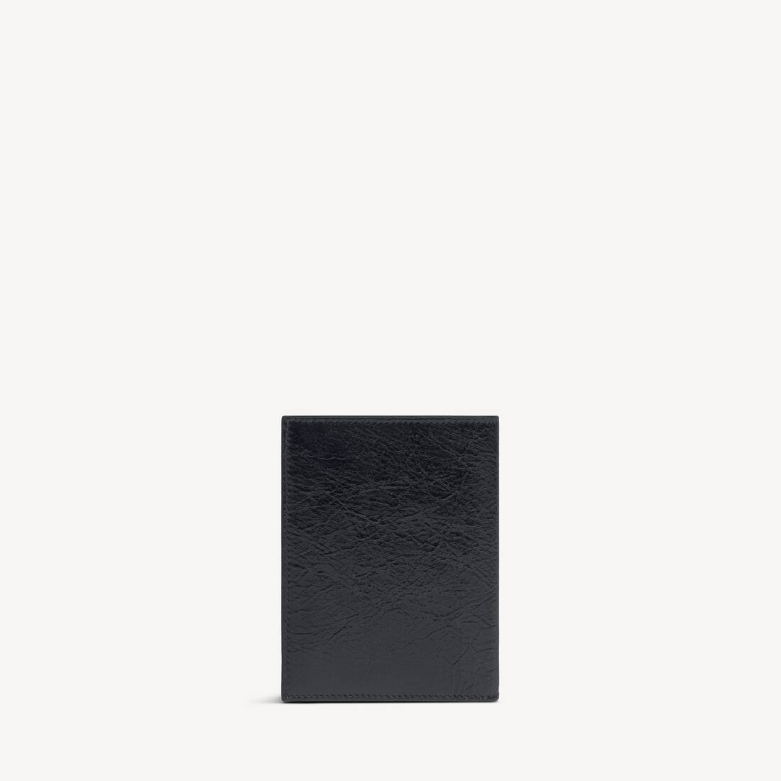 Men's Monaco Vertical Bifold Wallet in Black