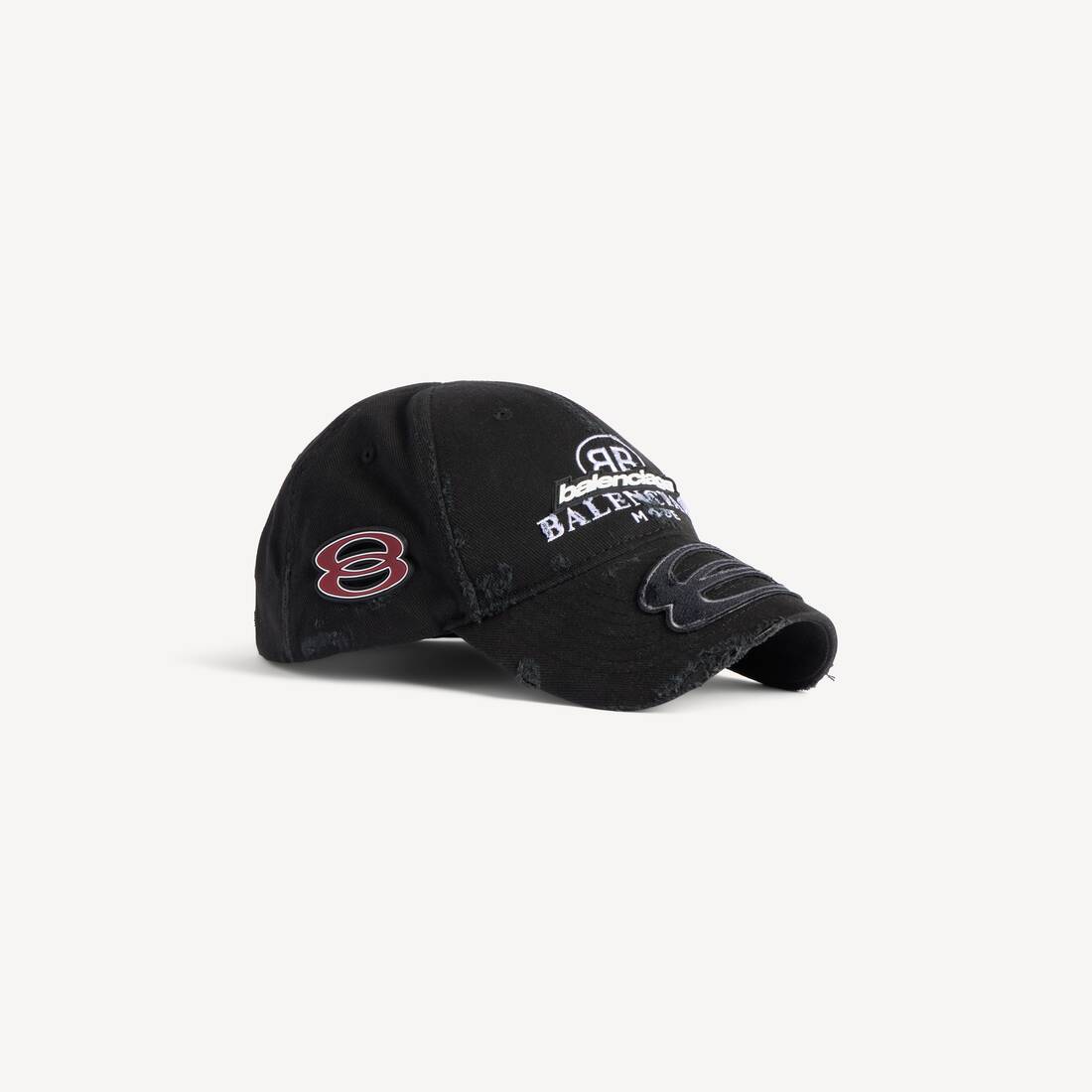 Men's Upcycled Cap in Black