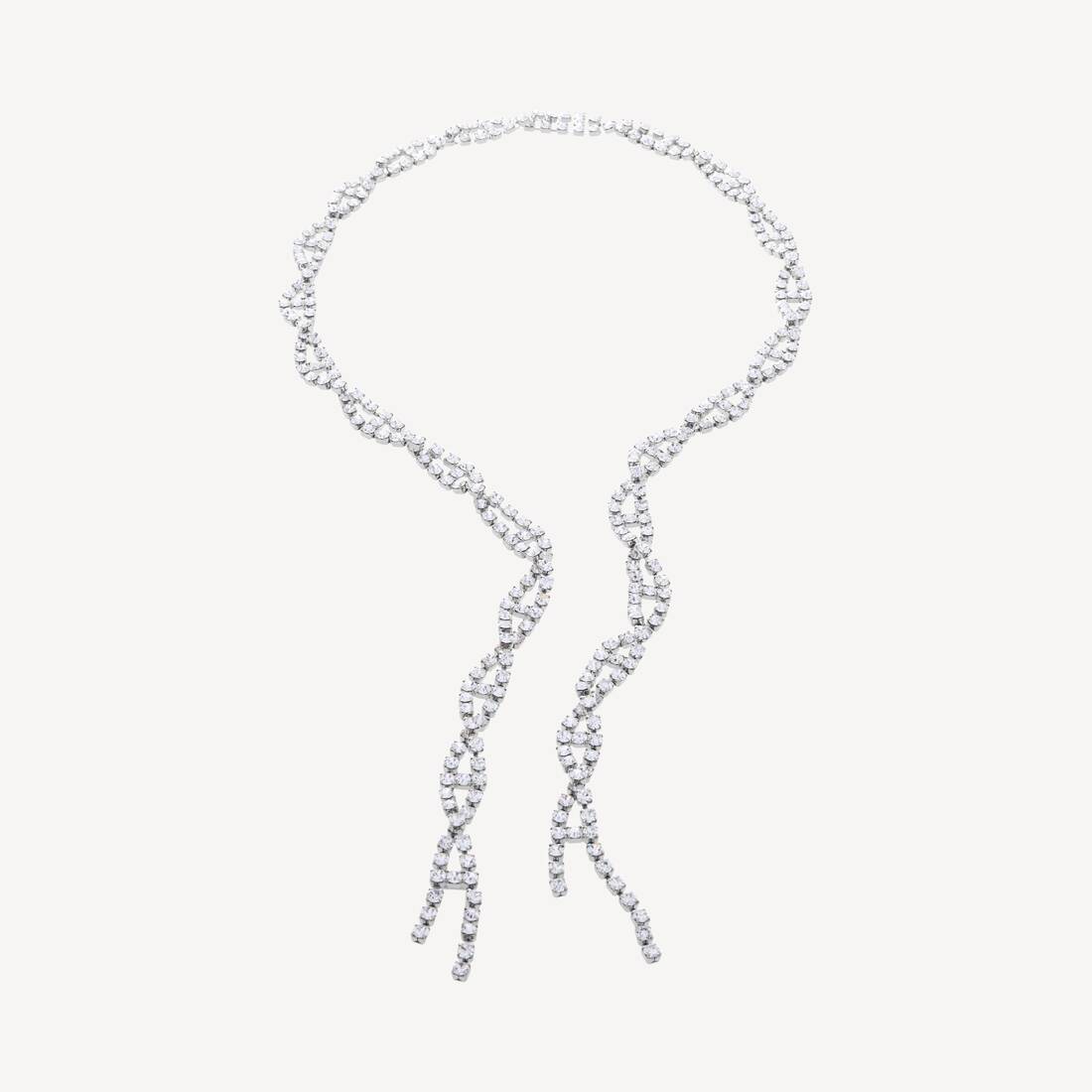 Women's Riviera Necklace in Shiny Silver