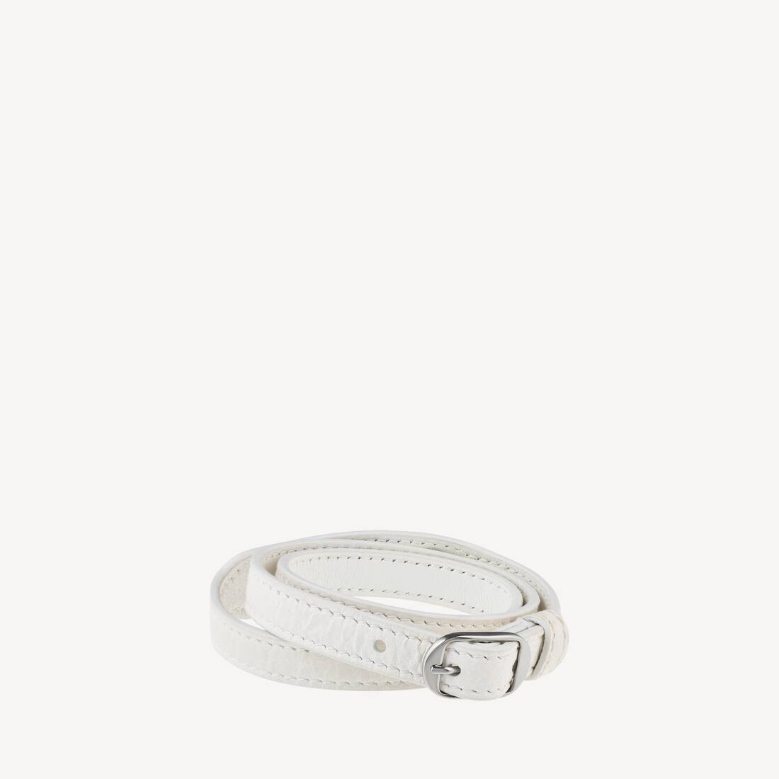 Women's City Triple Bracelet in Optic White/shiny Silver
