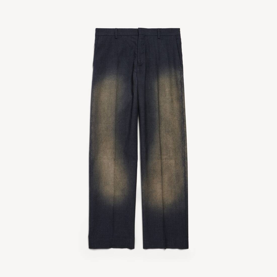 Men's Faded Tailored Pants in Anthracite