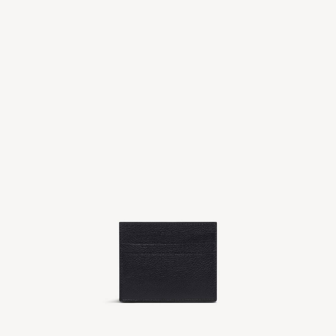 Men's Cash Card Holder With Split in Black
