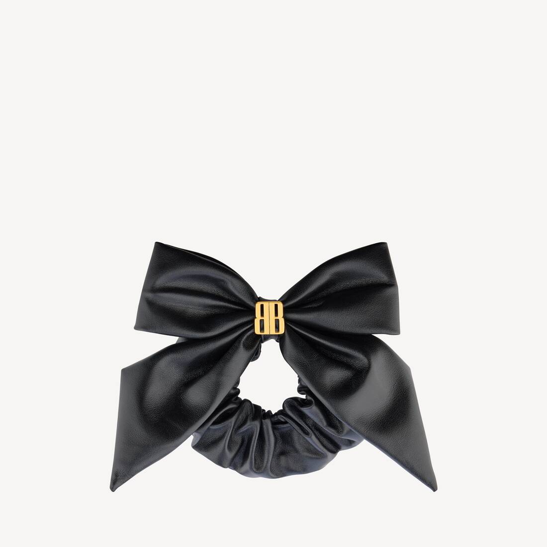 Women's Clemence Xl Scrunchie in Black/gold