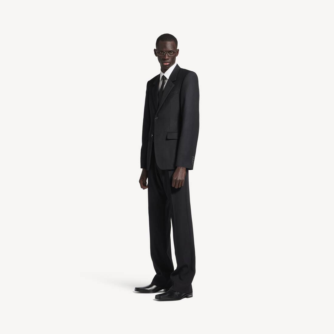 Men's Standard Tailored Jacket in New Black