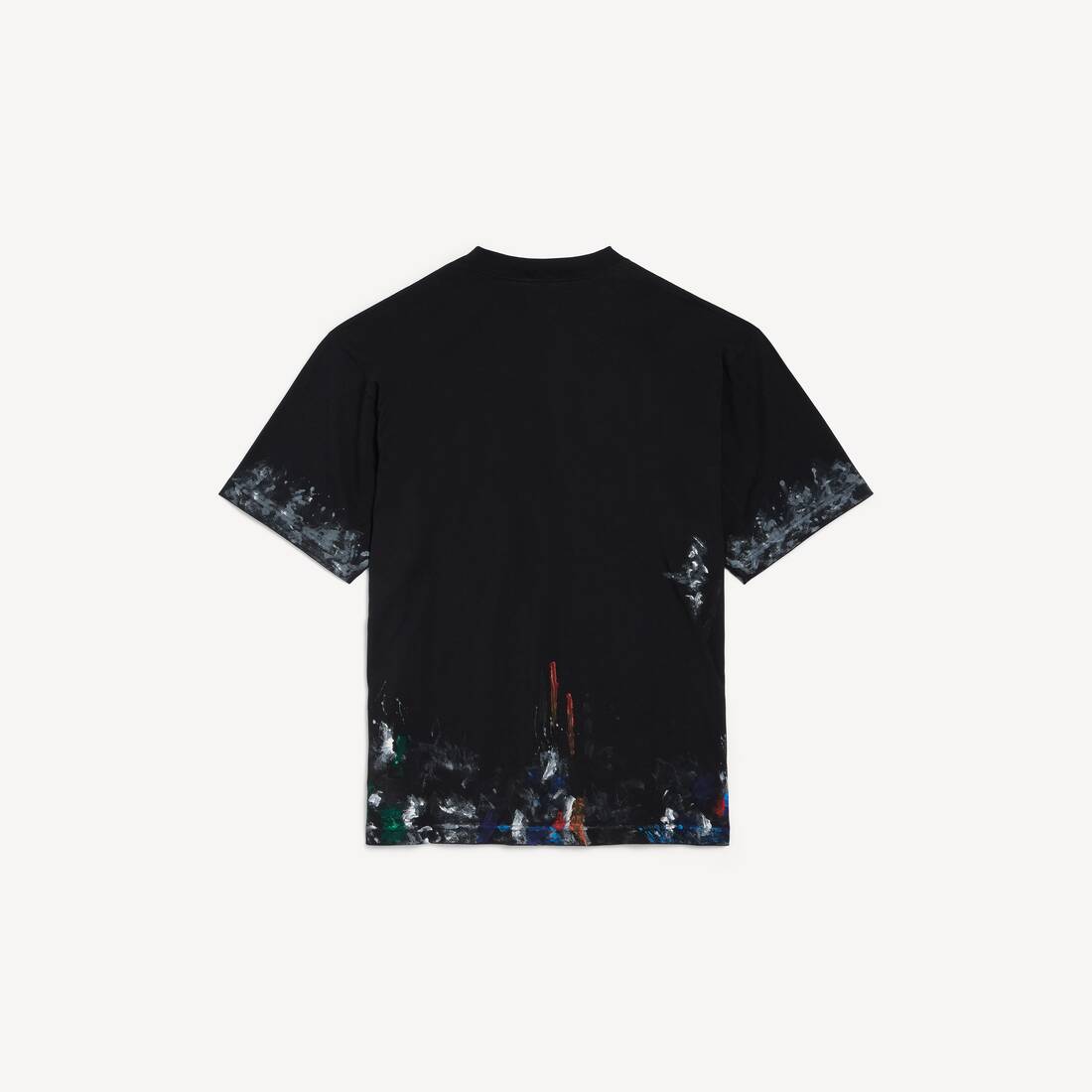 Men's Painter's Shirt T-shirt Medium Fit in Black