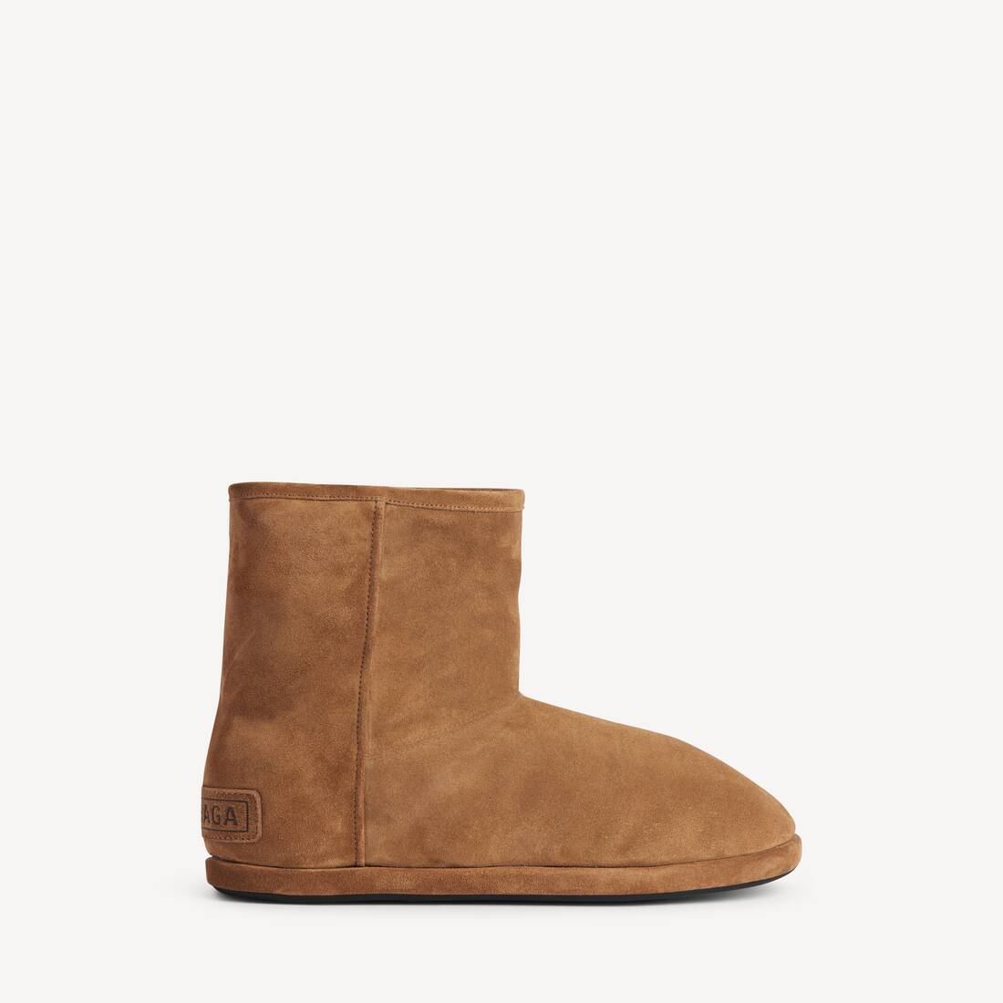 Men's Alaska Soft Bootie in Brown/white