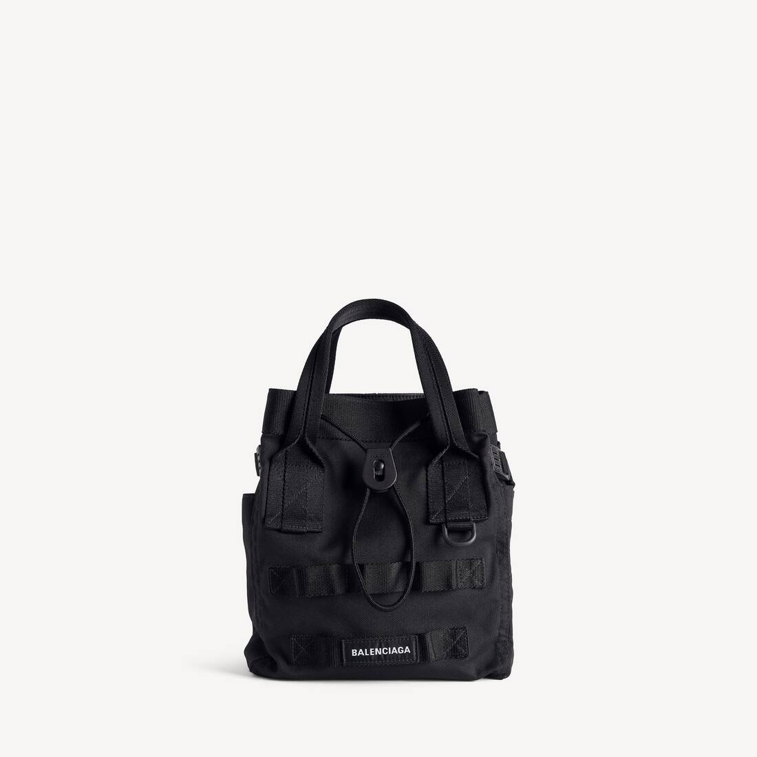 Men's Army Tote Bag Small in Black