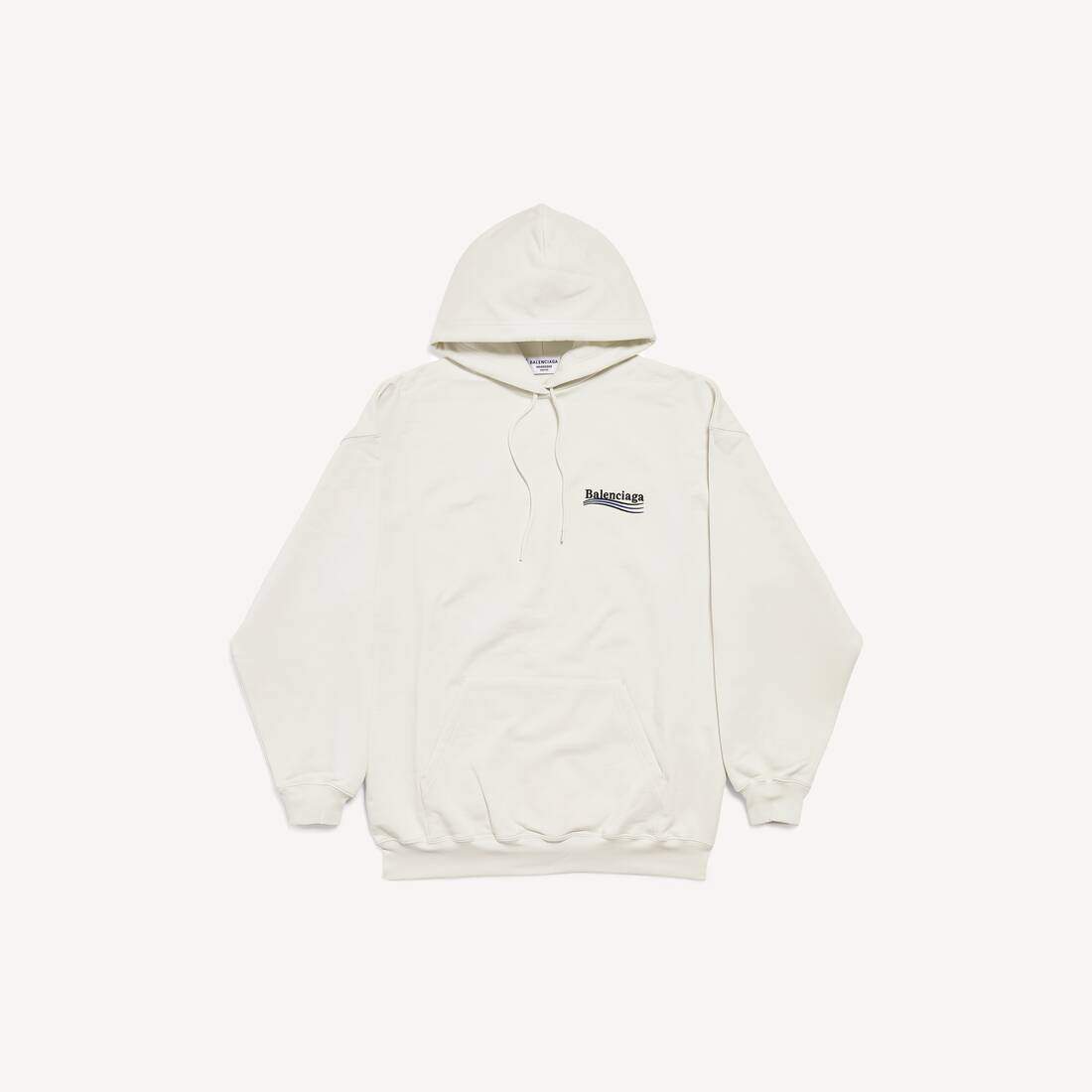 Women's Political Campaign Hoodie Medium Fit in White