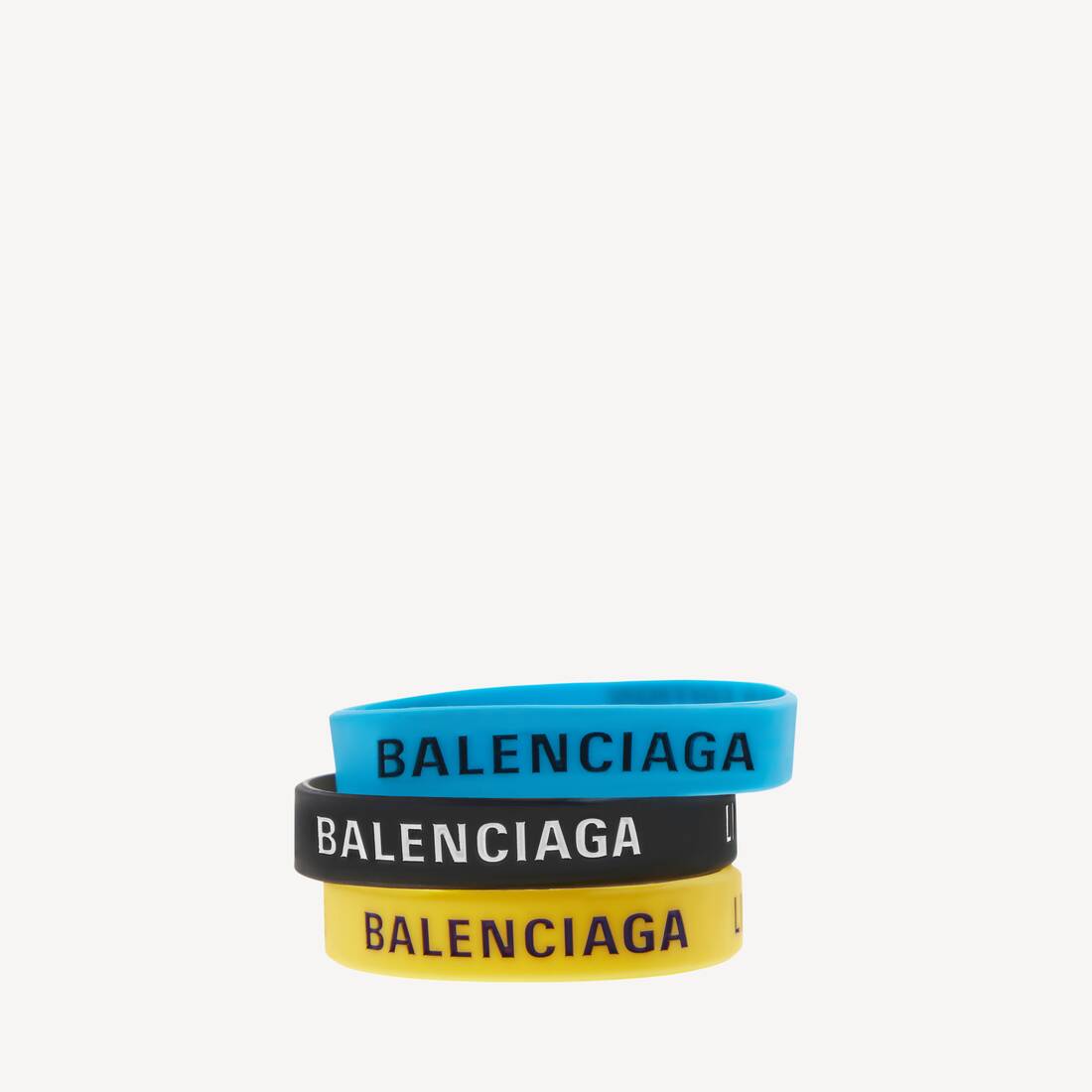 Limited Edition Bracelet Set in Yellow/black/blue