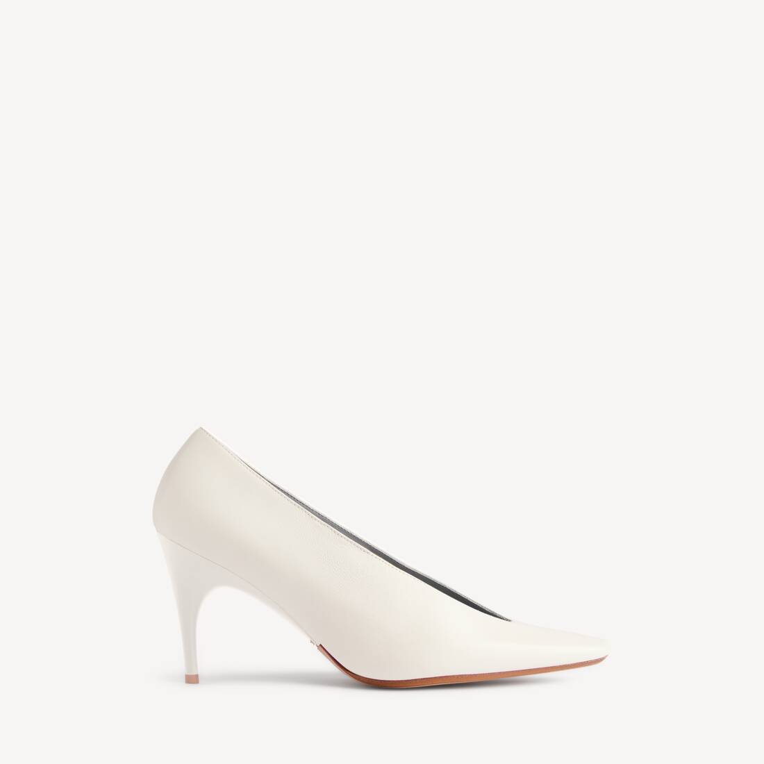 Women's Duchesse Pump in White Snow