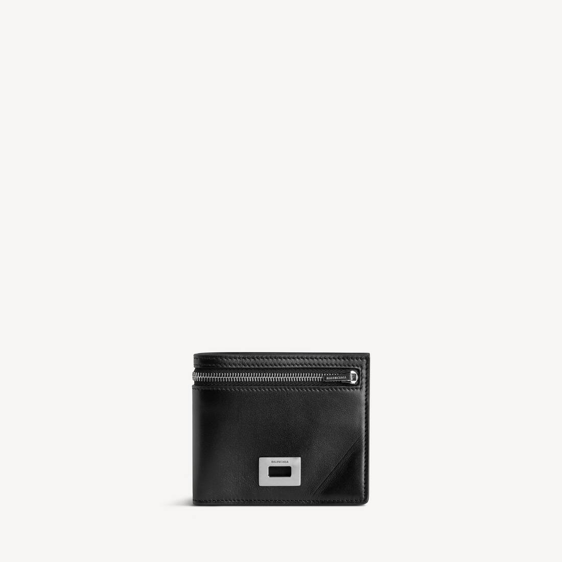 Men's Rodeo Square Folded Wallet in Black