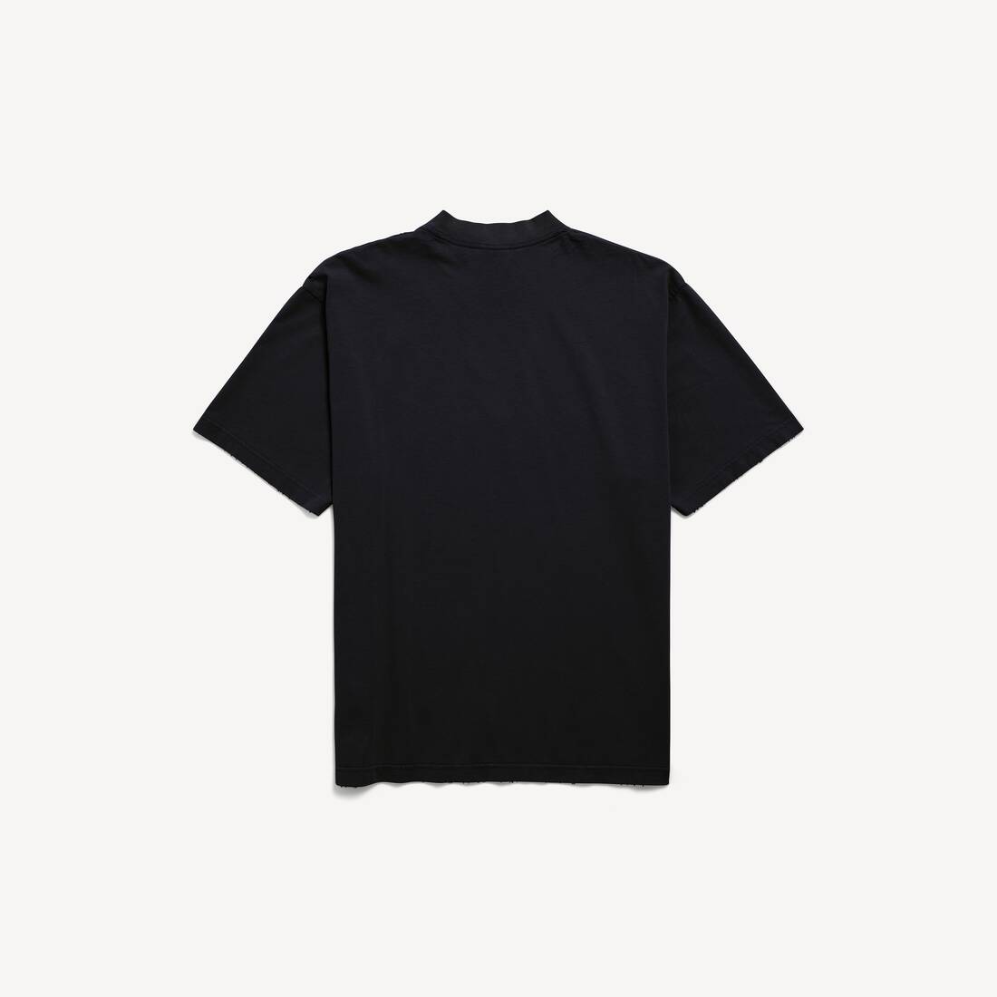 Men's Messy Spray T-shirt Medium Fit in Black