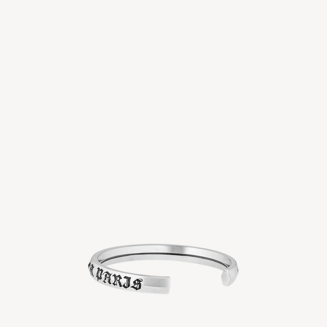 Men's Melrose Cuff in Antique Silver