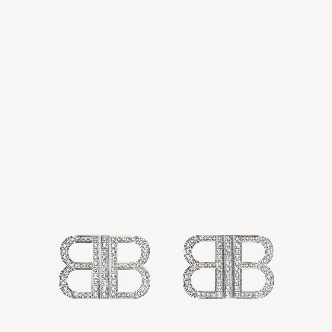Women's Bb 2.0 Earrings in Silver