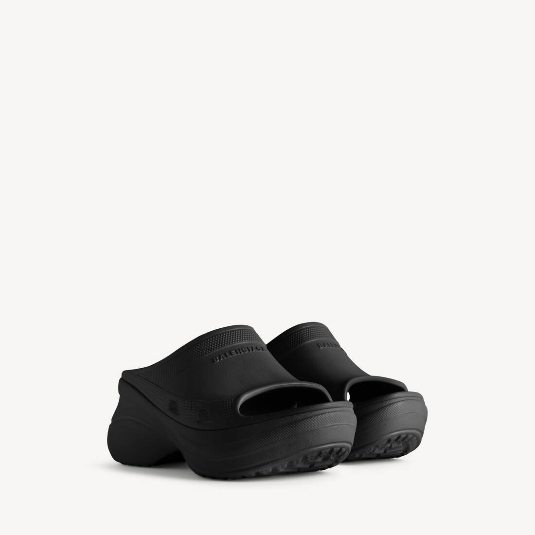 Women's Pool Crocs™ Slide Sandal in Black