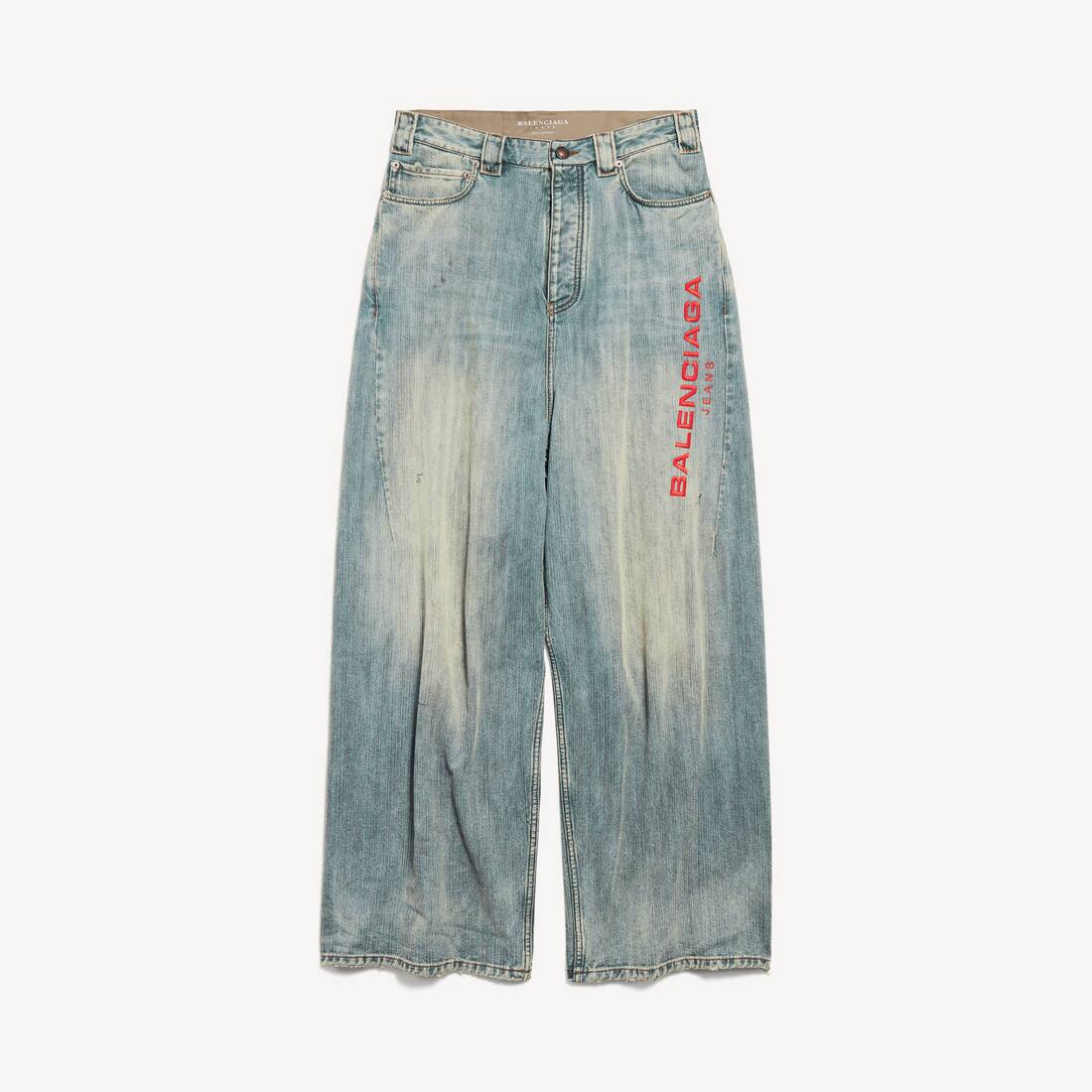 Men's Baggy Pants in Stained
