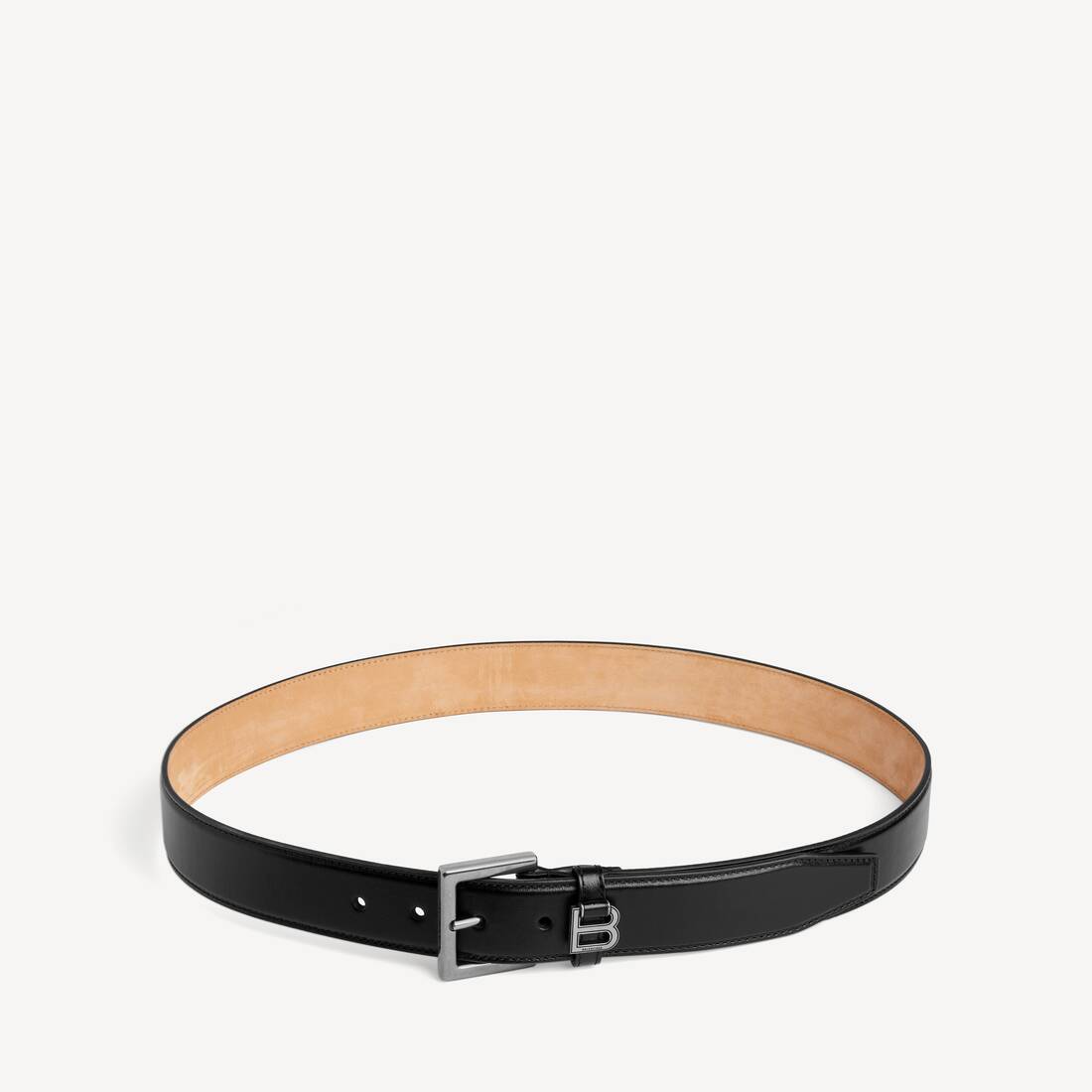 Men's Hourglass Belt in Black
