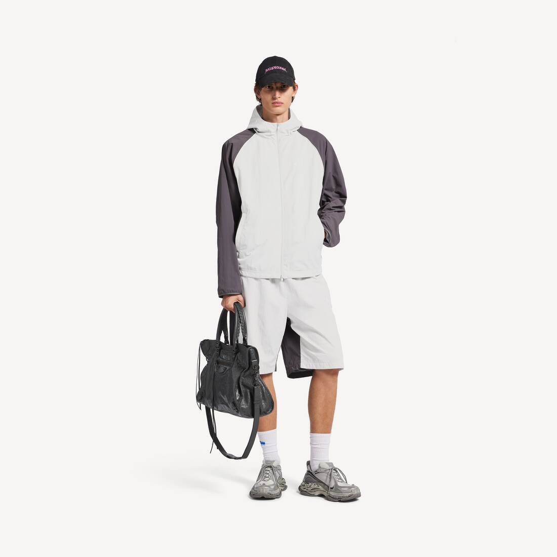 Men's Tracksuit Shorts in Light Grey