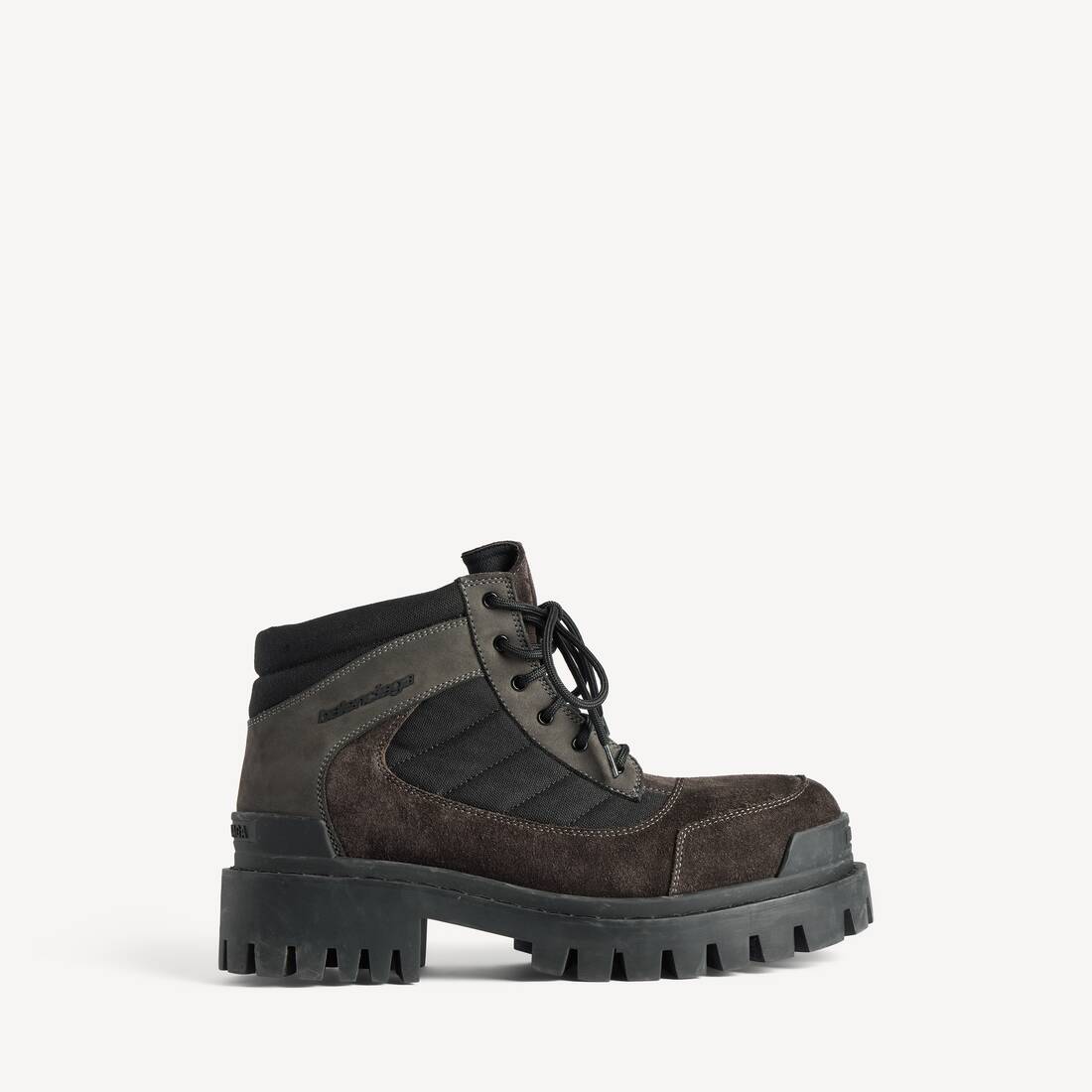 Men's Combat Strike Low Boot in Brown/black